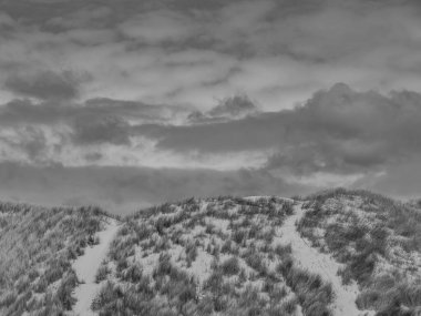 Hollanda 'nın kuzey denizindeki Ameland Adası