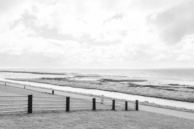 Hollanda 'nın kuzey denizindeki Ameland Adası