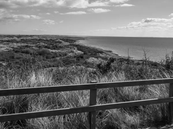 Hollanda 'nın kuzey denizindeki Ameland Adası