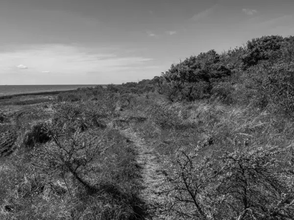 Hollanda 'nın kuzey denizindeki Ameland Adası