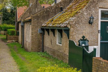 Hollanda 'nın kuzey denizindeki Ameland Adası