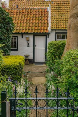 Hollanda 'nın kuzey denizindeki Ameland Adası