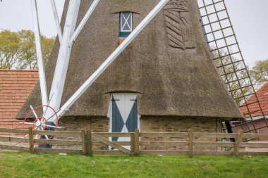 Hollanda 'nın kuzey denizindeki Ameland Adası