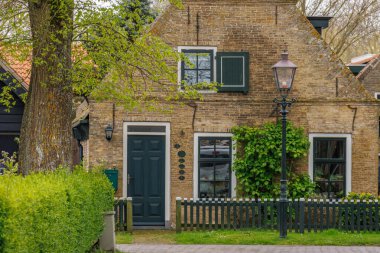 Hollanda 'nın kuzey denizindeki Ameland Adası