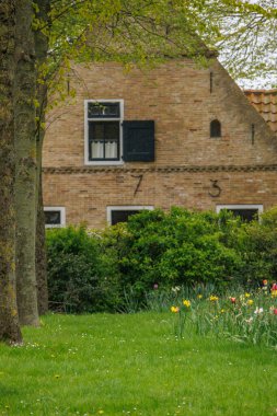 Hollanda 'nın kuzey denizindeki Ameland Adası