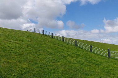 Hollanda 'nın kuzey denizindeki Ameland Adası