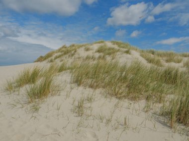 Hollanda 'nın kuzey denizindeki Ameland Adası