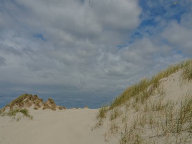 Hollanda 'nın kuzey denizindeki Ameland Adası