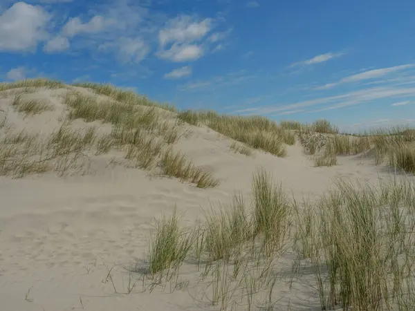 Hollanda 'nın kuzey denizindeki Ameland Adası