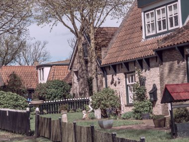 Hollanda 'nın kuzey denizindeki Ameland Adası