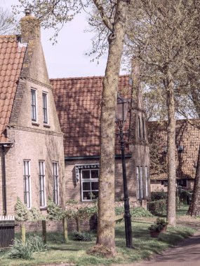 Hollanda 'nın kuzey denizindeki Ameland Adası