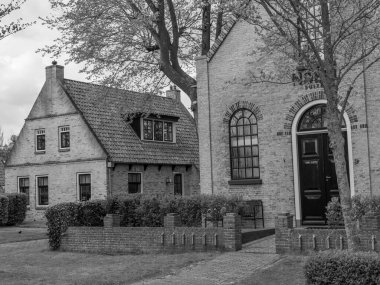 Hollanda 'nın kuzey denizindeki Ameland Adası