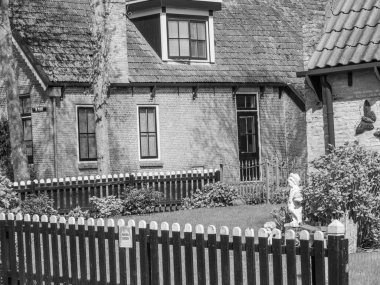 Hollanda 'nın kuzey denizindeki Ameland Adası