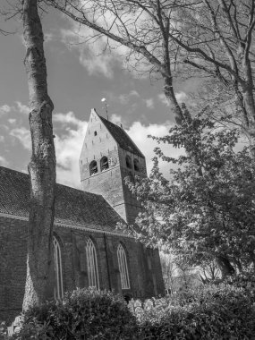 Hollanda 'nın kuzey denizindeki Ameland Adası