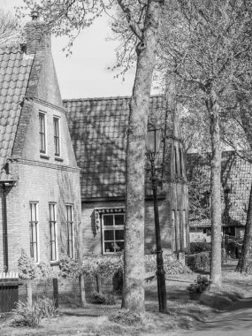 Hollanda 'nın kuzey denizindeki Ameland Adası