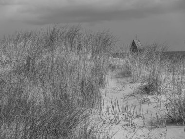 Hollanda 'nın kuzey denizindeki Ameland Adası