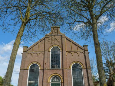 Hollanda 'nın kuzey denizindeki Ameland Adası