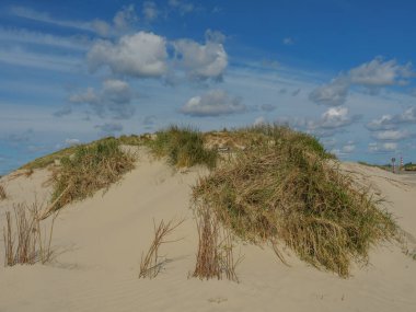 Hollanda 'nın kuzey denizindeki Ameland Adası