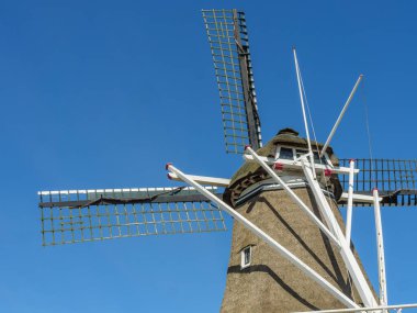 Hollanda 'nın kuzey denizindeki Ameland Adası