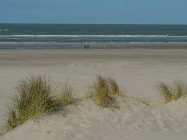 Hollanda 'nın kuzey denizindeki Ameland Adası