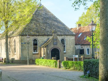 Hollanda 'nın kuzey denizindeki Ameland Adası