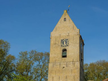 Hollanda 'nın kuzey denizindeki Ameland Adası