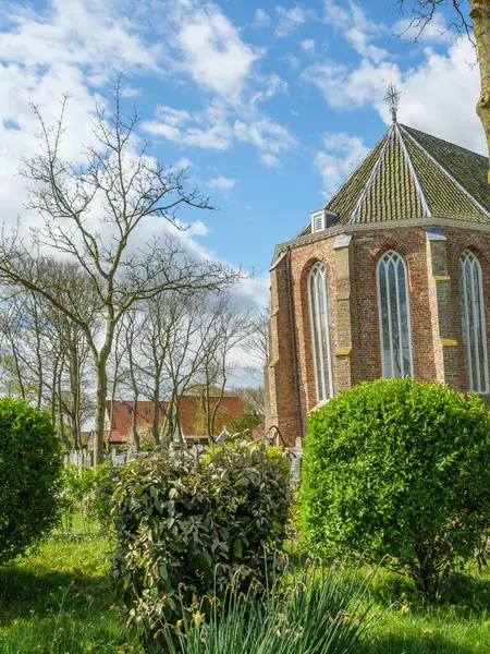 Hollanda 'nın kuzey denizindeki Ameland Adası