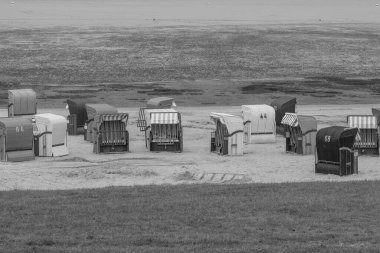 Almanya 'nın kuzeyindeki Dangast Sahili