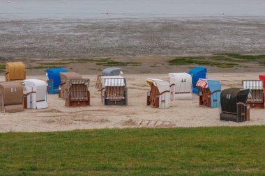 Almanya 'nın kuzeyindeki Dangast Sahili