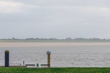 Almanya 'nın kuzey denizindeki Bremerhaven şehri.