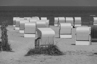 the german wangerland at the north sea coast clipart