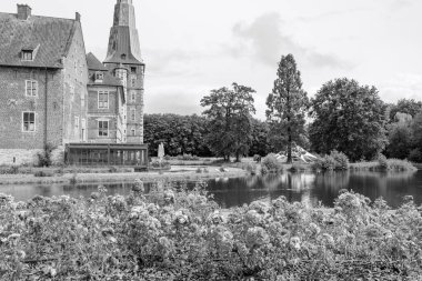 Alman Muensterland 'indeki Raesfeld şehri.