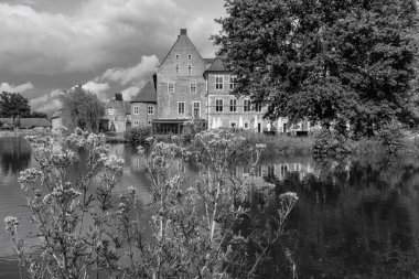 Alman Muensterland 'indeki Raesfeld şehri.