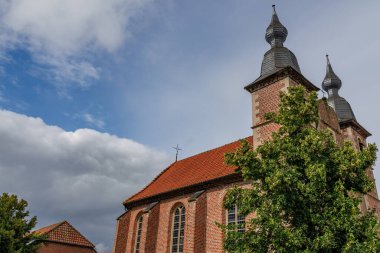 Alman Muensterland 'indeki Raesfeld şehri.