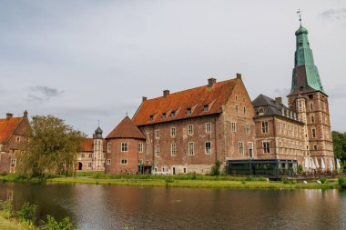 Alman Muensterland 'indeki Raesfeld şehri.