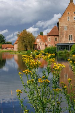 Alman Muensterland 'indeki Raesfeld şehri.