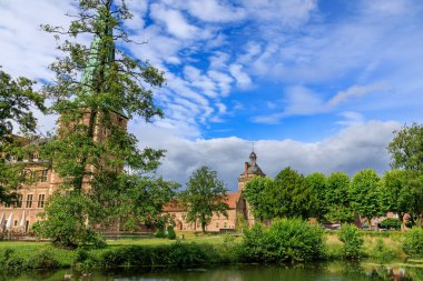 Alman Muensterland 'indeki Raesfeld şehri.