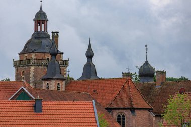 Alman Muensterland 'indeki Raesfeld şehri.