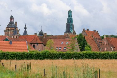 Alman Muensterland 'indeki Raesfeld şehri.