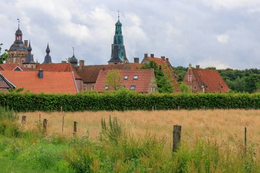 Alman Muensterland 'indeki Raesfeld şehri.