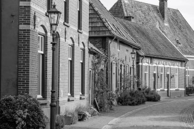 Hollanda 'daki Bredevoort şehri.