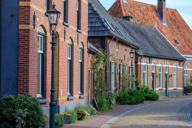 Hollanda 'daki Bredevoort şehri.