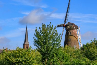 Hollanda 'daki Bredevoort şehri.