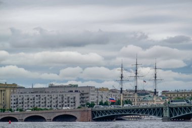 Rusya 'daki Aziz Petersburg ve Kornstadt