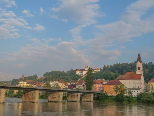 stock image the danube river in austria