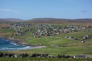 lerwick şehri ve shetland adaları