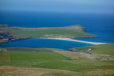 lerwick şehri ve shetland adaları