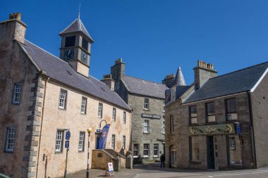 lerwick şehri ve shetland adaları