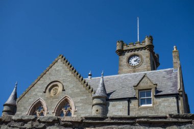 lerwick şehri ve shetland adaları