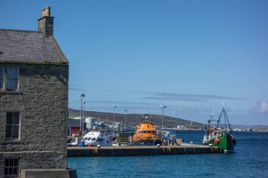 lerwick şehri ve shetland adaları